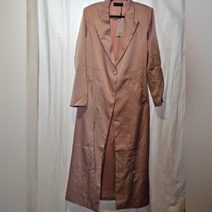 Akira Blush Trench Coat